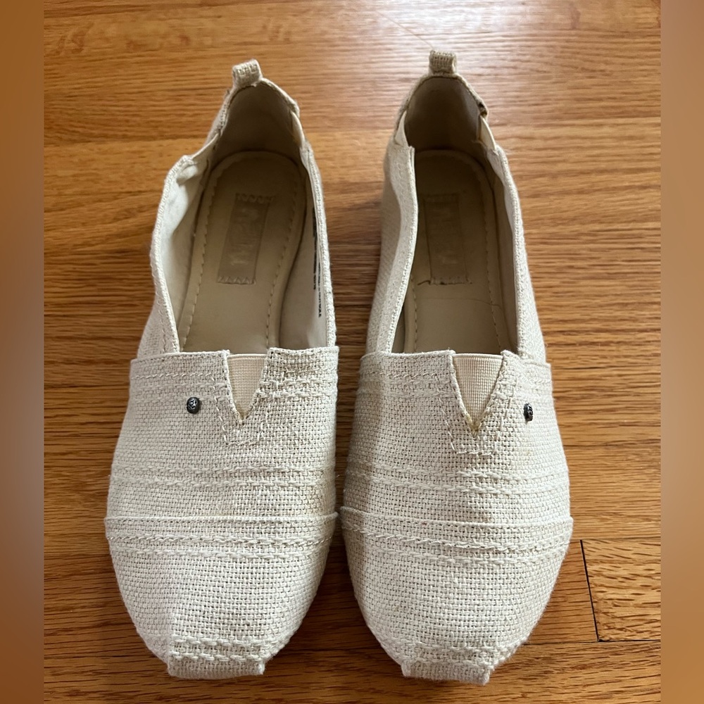 Women's Cream Slip-On Shoes - Target